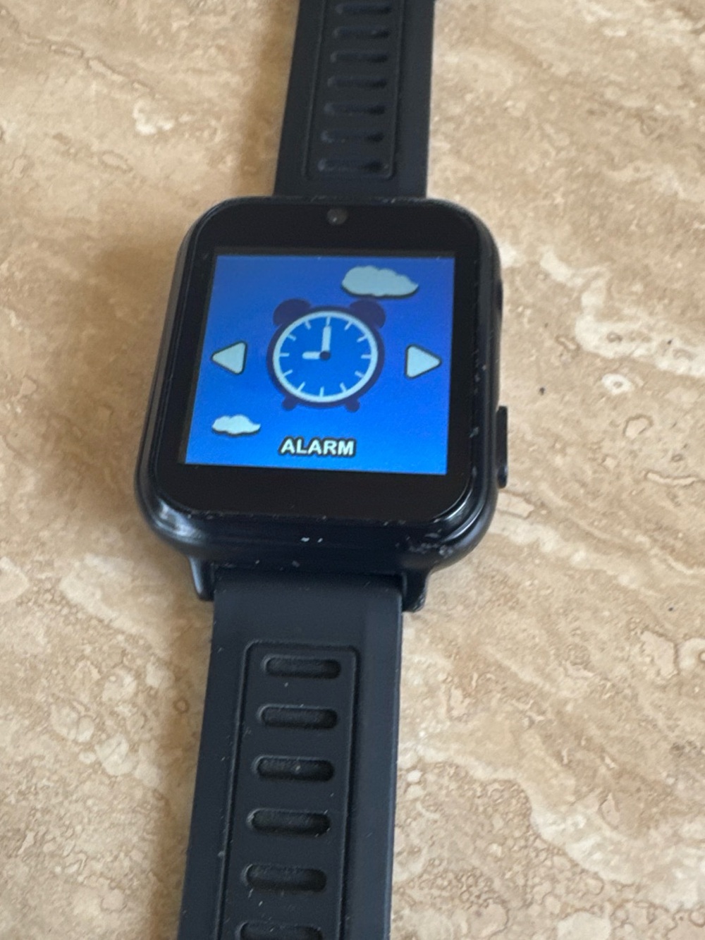 Black Kids Smartwatch with Alarm - 38 games works Black